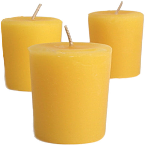 100% Pure Beeswax Votives